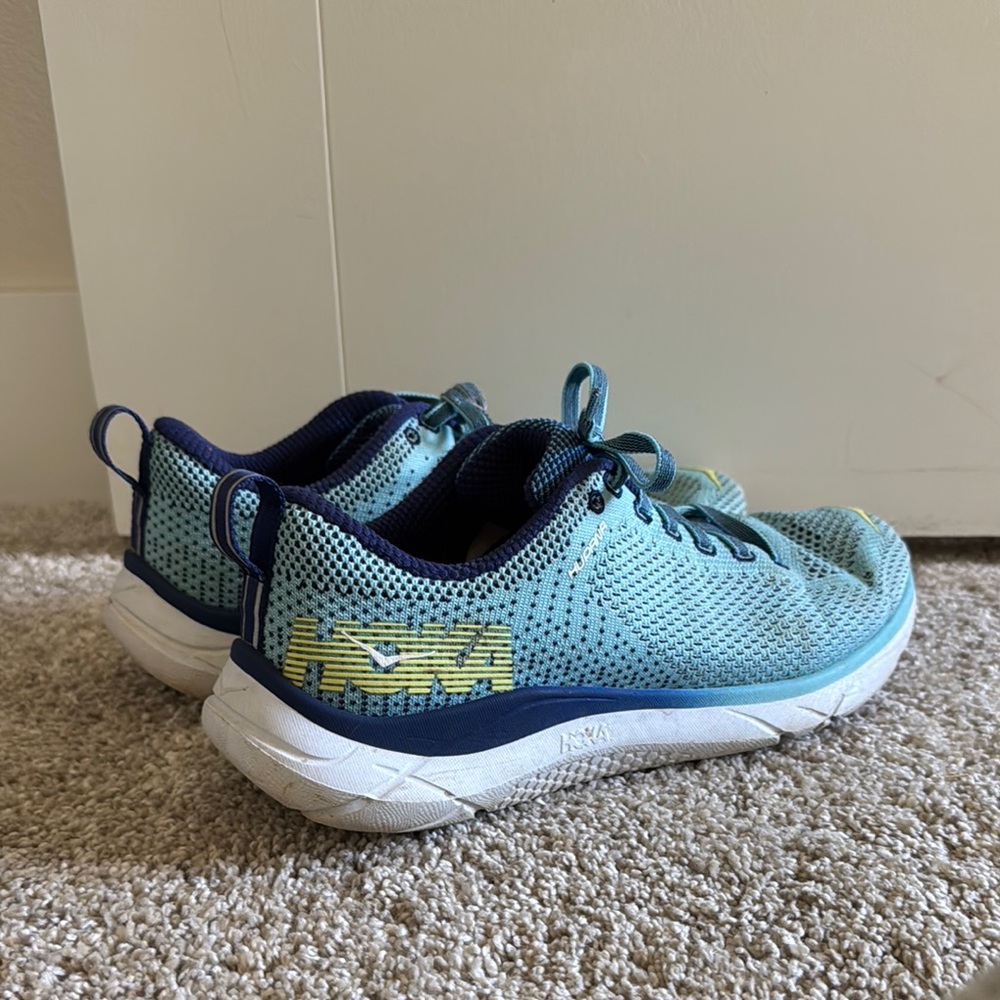 Hoka Blue Running Shoes